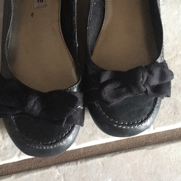 american eagle black wedges
